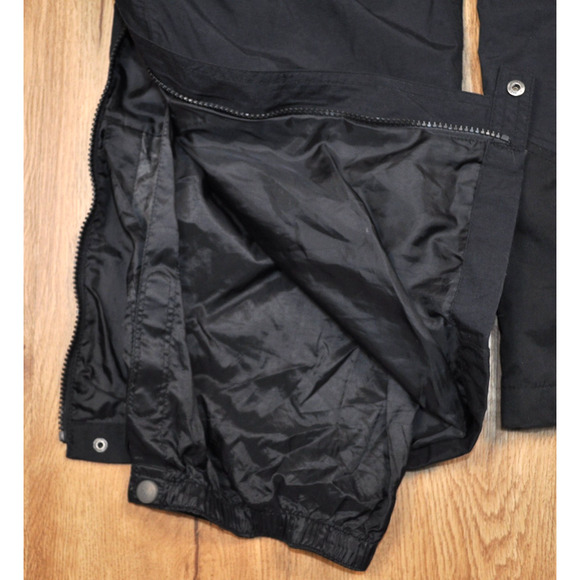 Helly Hansen Black Full Zip Leg Ski Rain Pants Elastic Waist Size Small 28"-30" - Picture 4 of 9